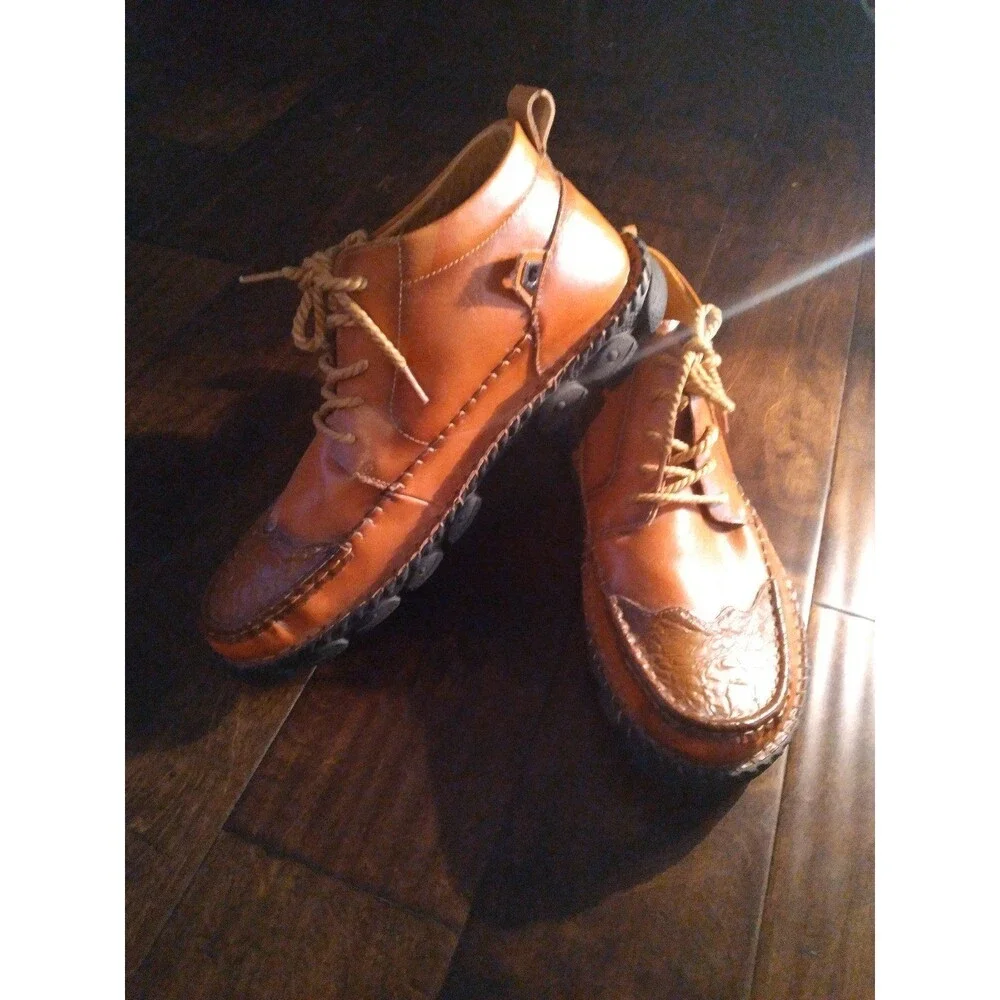 Mens Chukka Leather‎ Boots Size 47